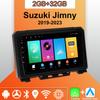 Android Carplay автомобильное радио для Suzuki Jimny 2019-2023 мультимедийный проигрыватель головное устройство стерео GPS навигация BT WIFI 2+32 ГБ