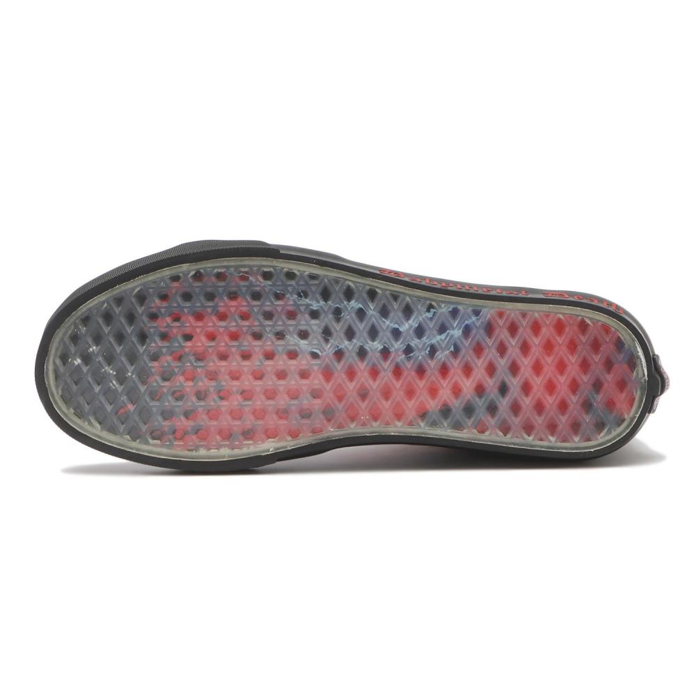 Vans Skate High Black Red V38cf