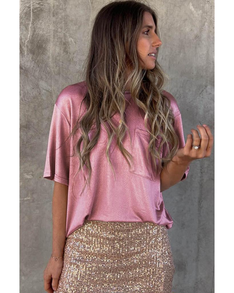 Azura Exchange Футболка свободного кроя с коротким рукавом