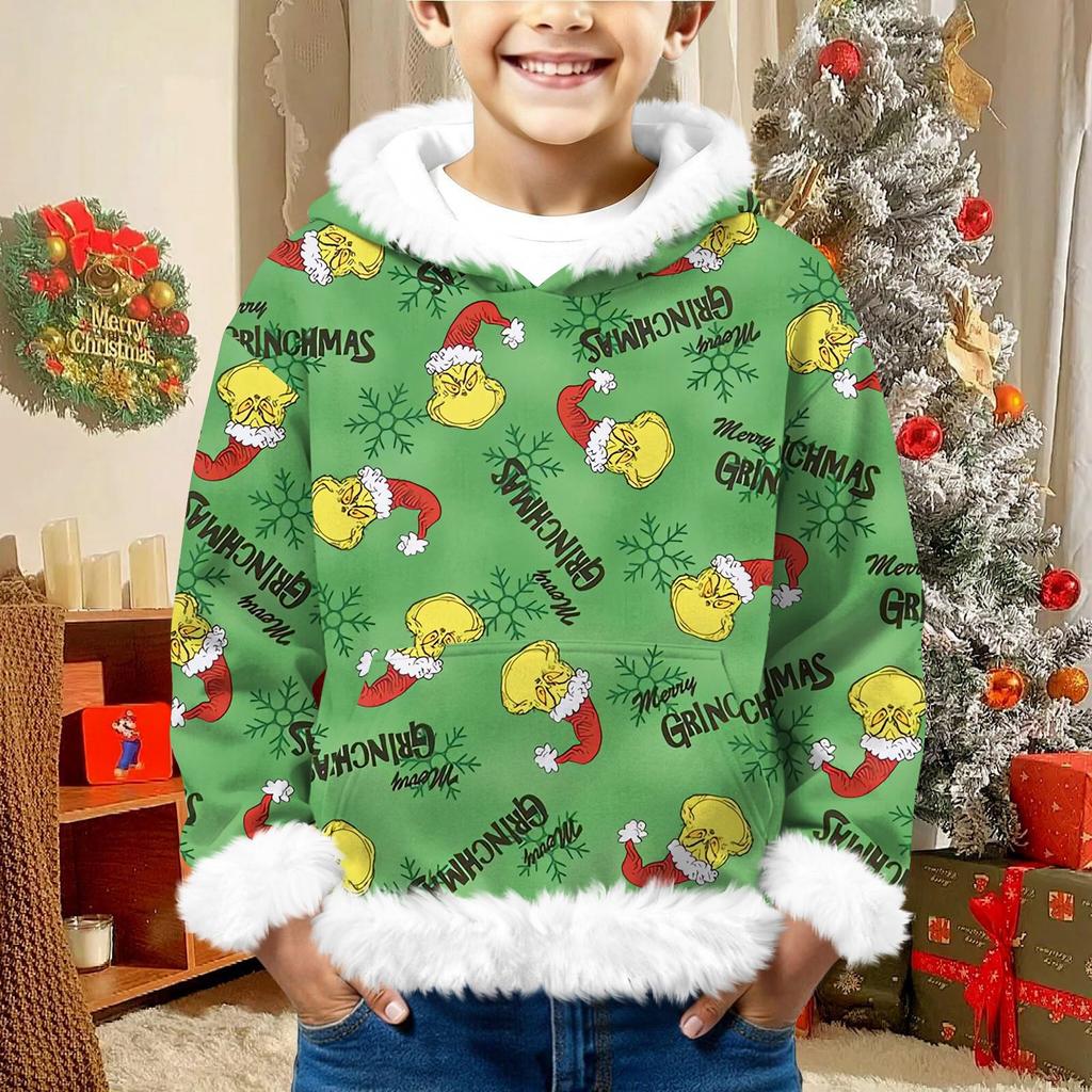 Детский свитшот для девочек и мальчиков, с длинным рукавом, легкая повседневная толстовка с капюшоном, свободный удобный свитшот