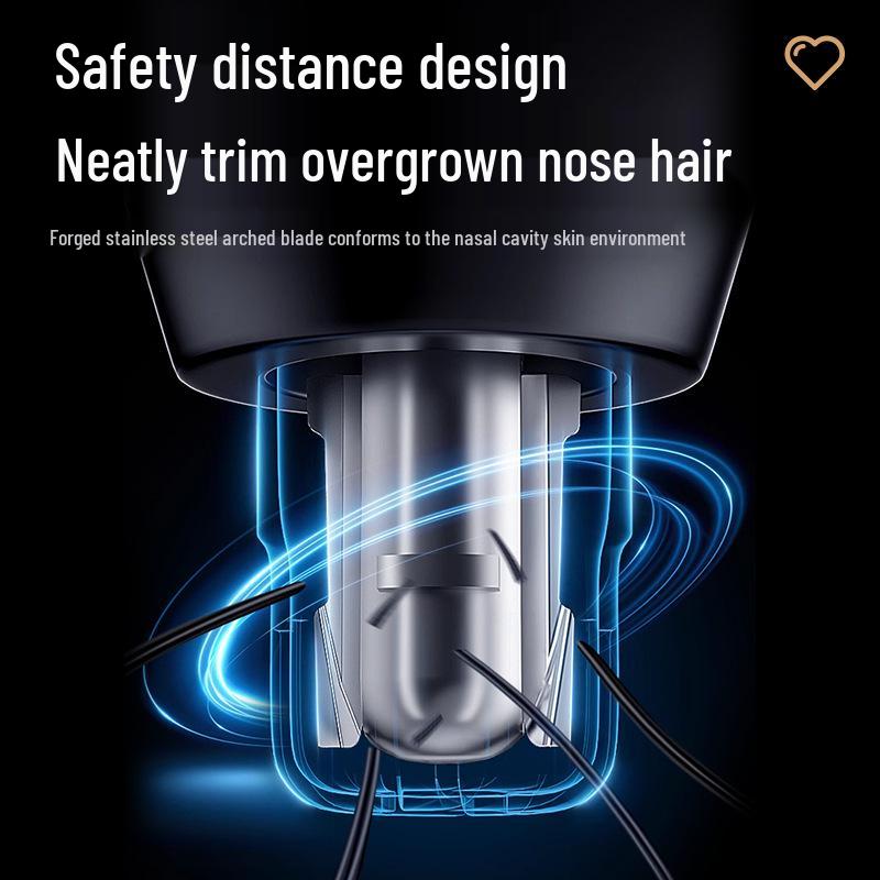 Унисекс Электрический триммер для волос в носу и ножницы для легкого ухода