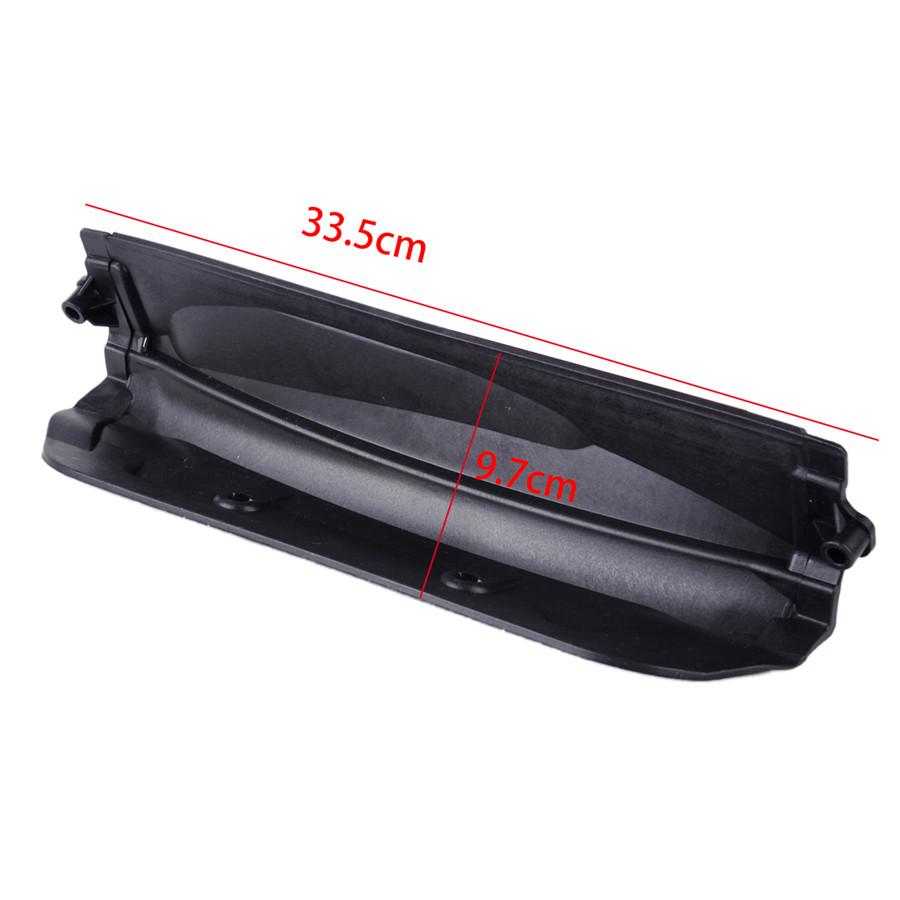 Автомобиль 3x Панель-перегородка верхнего отсека двигателя Комплект Черный пластик для BMW X5 X6 E70 51717169419, 51717169420, 51717169421