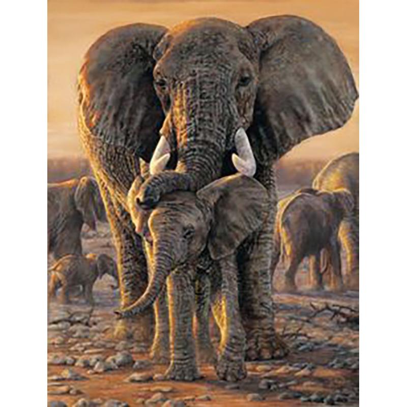 Diy Слон 5D алмазная живопись полная круглая дрель вышивка крестиком животное Алмазная вышивка горный хрусталь домашний декор настенный художественный подарок