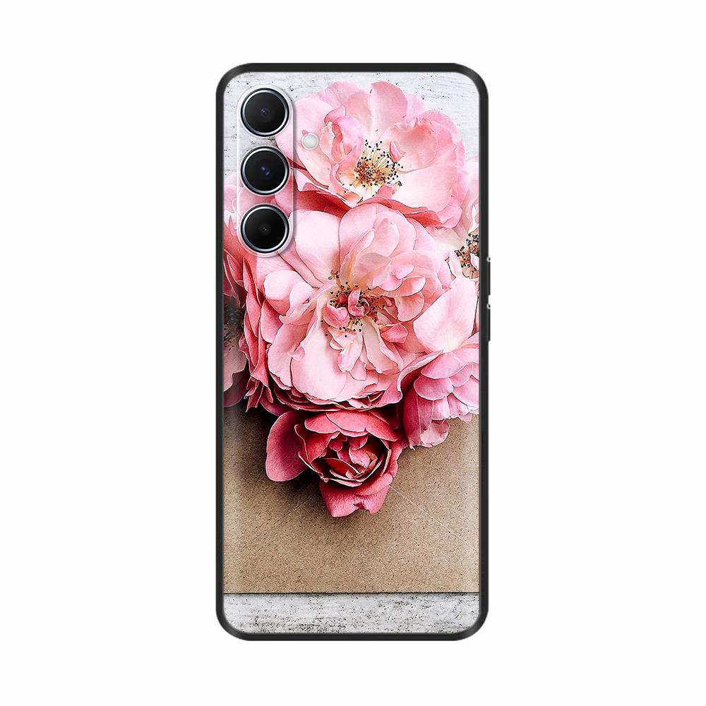 Чехол для телефона Galaxy A26 5G Милый задний чехол для Samsung Galaxy A26 A36 A56 5G Ударопрочный корпус Мягкий силиконовый бампер