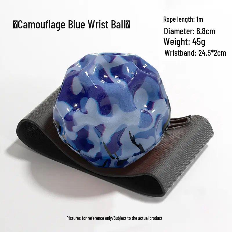 Luminous Rubber Wrist Ball with Elastic Rope - Kids' Rebound Toy for Boys' Boredom Relief