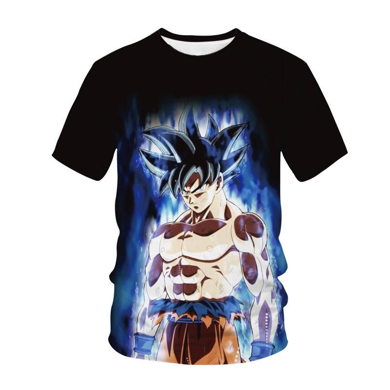 Summer Animation Anime Men's and Women's Summer Casual Clothes Wukong Top 3D T-shirt