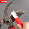 Professional Sharpener for Kitchen Knives - Tungsten and Diamond Ceramic Sharpener for All Blades, Including Garden Scissors