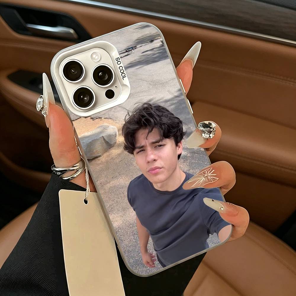Cool M-Miguel M-Mora Phone Case For IPhone 17 Air 16 15 14 13 12 11 Pro Max White Sliver Hard Cover