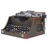 Retro Vintage Typewriter Decoration Sturdy Stylish Retro Typewriter Model Prop for Homes Living