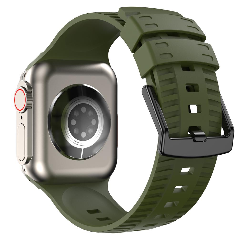 Ремешок с узором в виде шин для Apple Watch Ultra Band 49 мм, 44 мм, 45 мм, 41 мм, 42 мм, 38 мм, силиконовый браслет Correa IWatch Series 8 Se 7 6 5 4