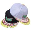 Korean Style Pizza Baseball Cap Letter Embroidery Peaked Cap Casual Sun Hat  Girl