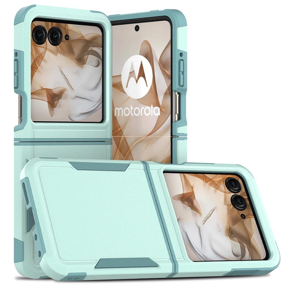Heavy Duty Armor OTT-BOX Phone Case For Motorola Moto Razr 70 60 50 Razr 2026 2025 2025 Enhanced Shockproof Bumper Protect Cover