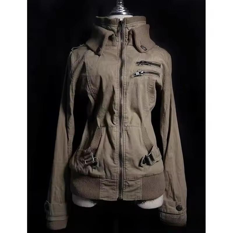 2KWEIRD Модная Милая Повседневная Y2K Толстовка с капюшоном Уличная Мода High street Y2K С длинным рукавом Топ Классическая Минималистичная Одежда Уникальная Хип-хоп