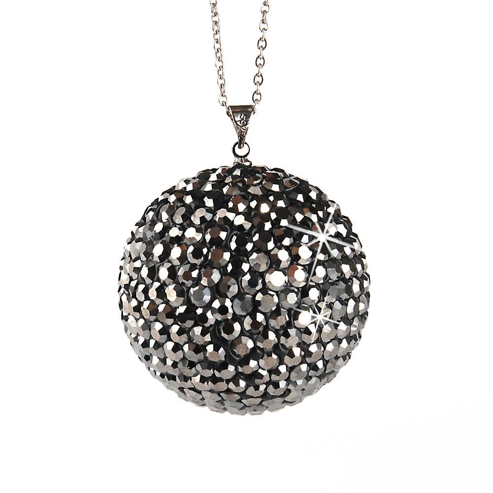 Подвеска для автомобиля Crystal Ball с бриллиантовой инкрустацией, зеркало заднего вида с полным бриллиантовым декором, украшение для салона автомобиля