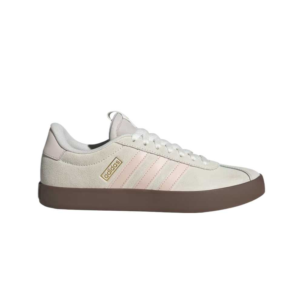 Adidas Женские кроссовки VL Court 3.0 Off White Wonder Quartz кремовые золотисто-металлик JR0954