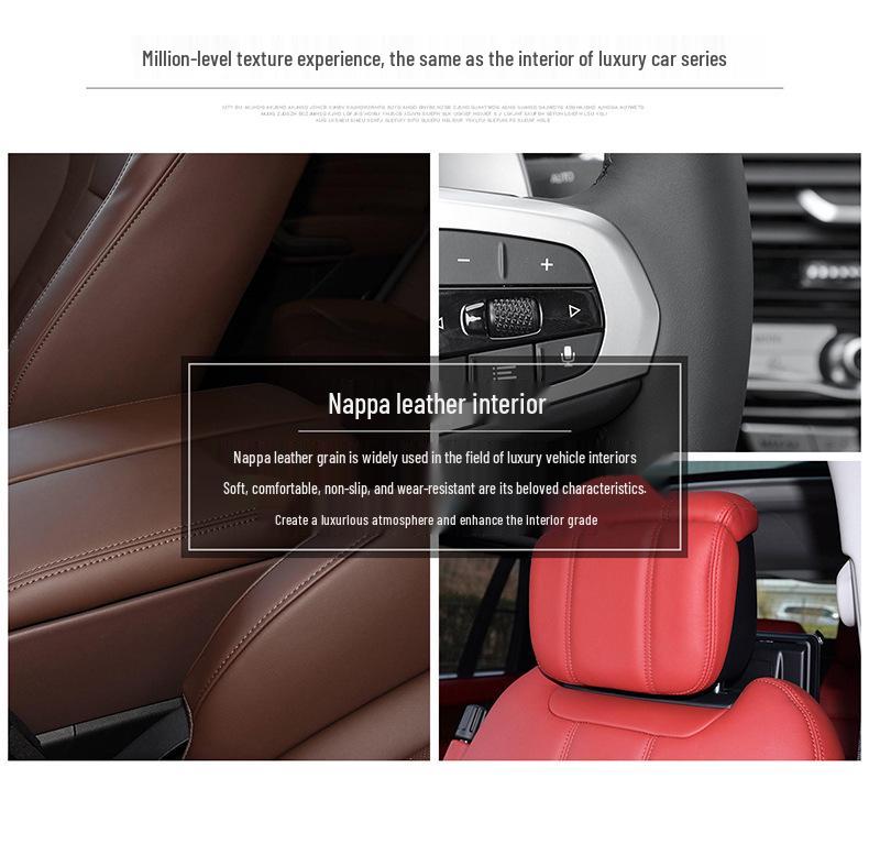 Натуральная кожа Рулевое колесо Чехлы для Jeep Compass, Cherokee, Renegade, Wrangler Ручка.