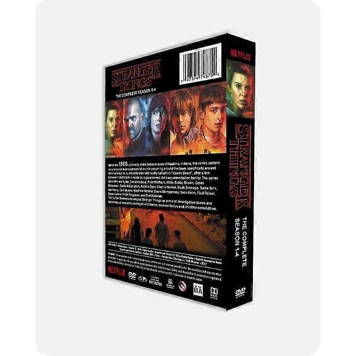 Очень странные дела - Полные сезоны 1-4(11-дисковый) английская версия