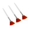 3Pcs Practical Facial Brushes Fan Makeup Brushes Soft Portable Cosmetic Tools