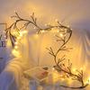 48/72/96 LED Tree Branch Lamp Garland USB Powered 8 Functions Tree Vine String Light Wedding Christmas Valentine's Day Decor