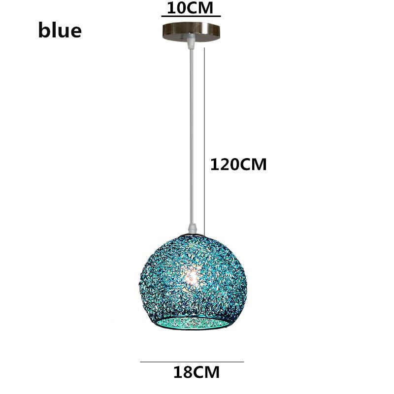 Современный минималистский цветной стеклянный шар подвесной светильник скандинавский домашний декор прикроватная тумбочка спальня кабинет атмосфера люстра светодиодный люстра