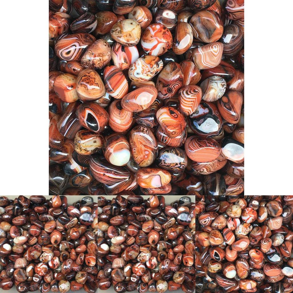 Stunning Natural Madagascar Banded Agate Crystal Stone For Healing And Ornamentation