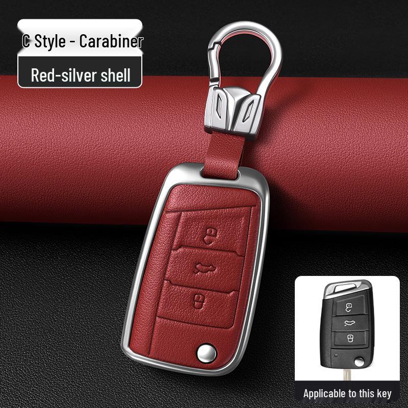 Чехол для ключа Volkswagen для моделей Sagitar, Bora, Polo, Magotan, CC, Passat, Tiguan, Lamando, Lavida и Golf