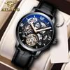 AILANG Новые швейцарские механические часы, полностью автоматические мужские часы, мужские часы Nights Hollow