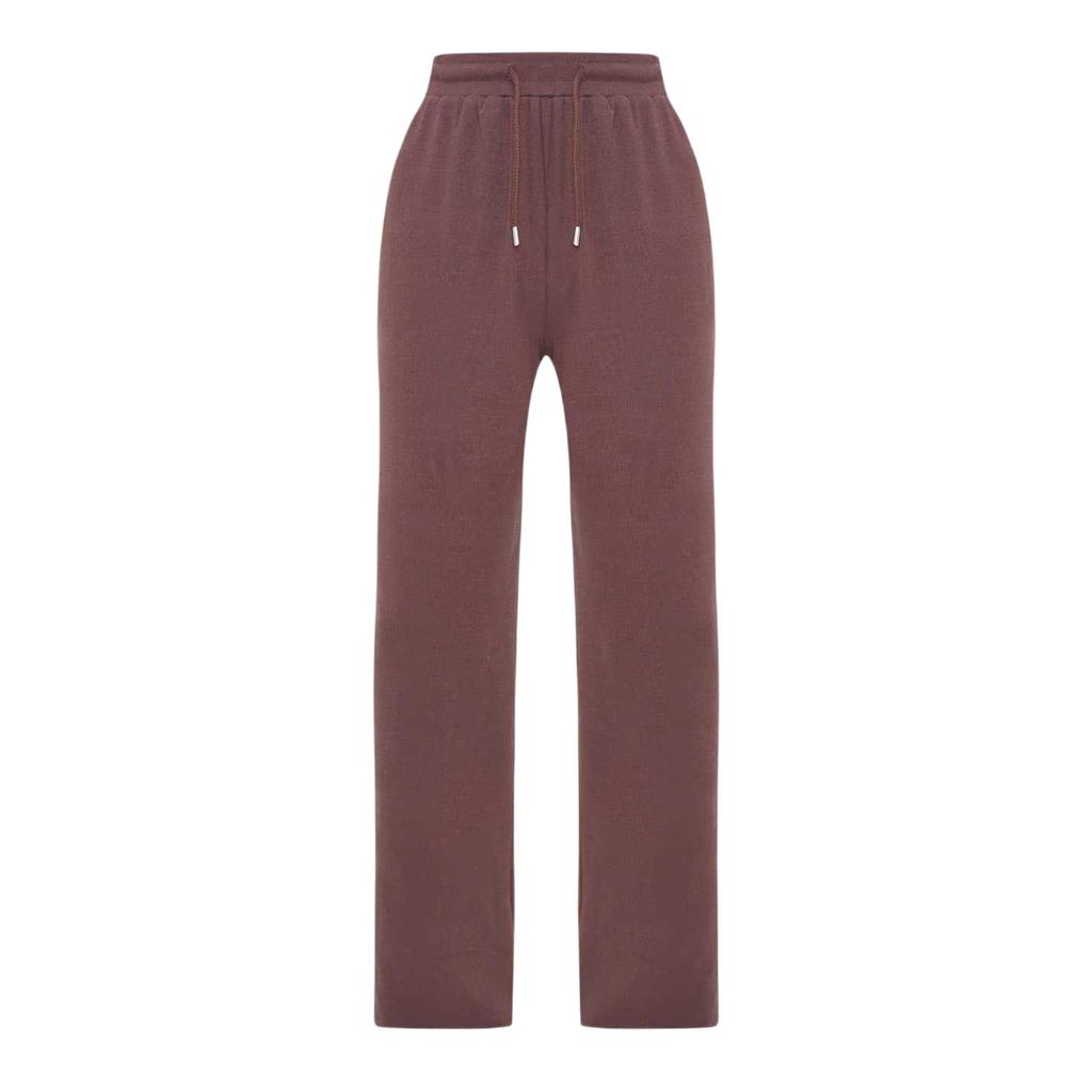 I Saw It First Womens/Ladies Plain Wide Leg Trousers