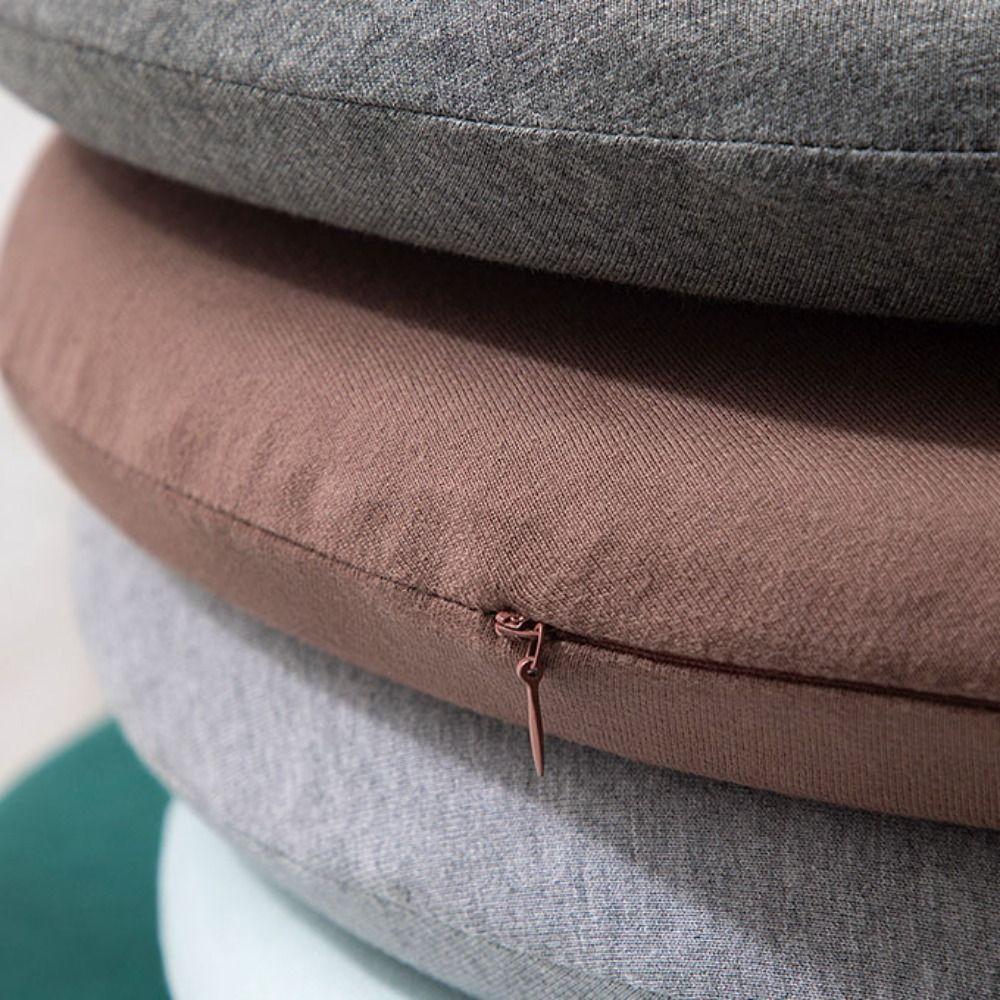 Утолщенная подушка для сиденья, мягкая подушка для стула, моющаяся круглая подушка для сиденья, домашний декор