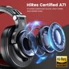 OneOdio Wired Headphones A71 Red DJ Monitor Closed-Back Dual 3.5mm Jack Gaming Music Instrument Practice Home Recording DTM Calls