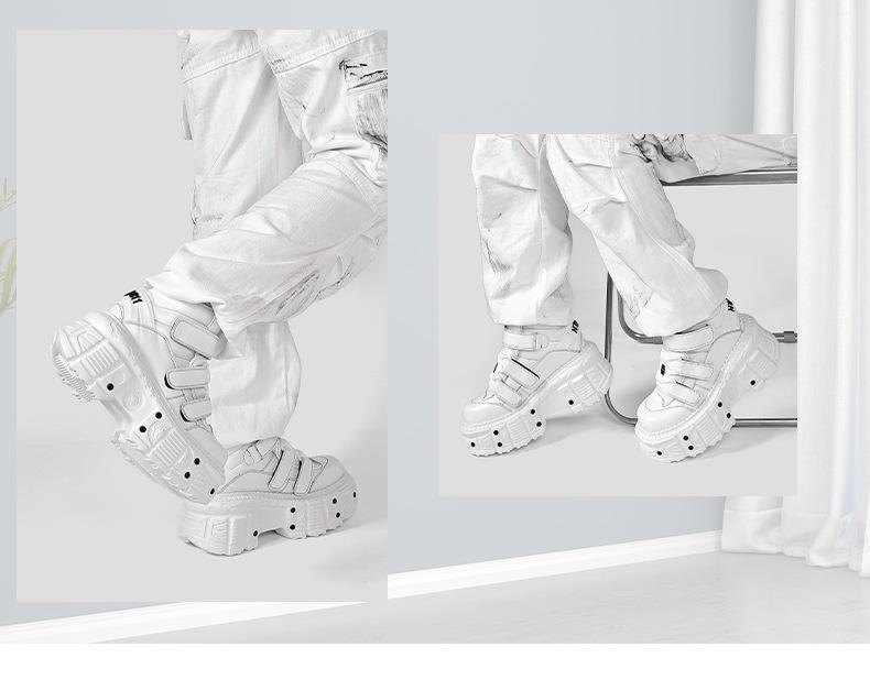Унисекс высокие кроссовки с толстой платформой - тренд сезона Осень/Зима