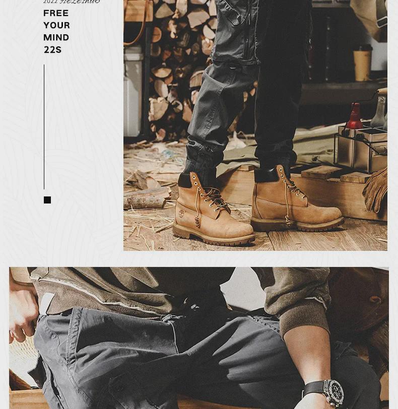 Men's American Style Tactical Overalls - Straight Fit, Autumn/Winter 2024, Outdoor Casual Pants for City Commuting and Mountain Activities.