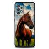 Чехол для телефона с лошадью для Samsung Galaxy A17 A07 A55 A35 A25 A15 A05s A33 5G A31 A23 A21s A13 A11 A41 A73 A53 A51 A71 A03s S10