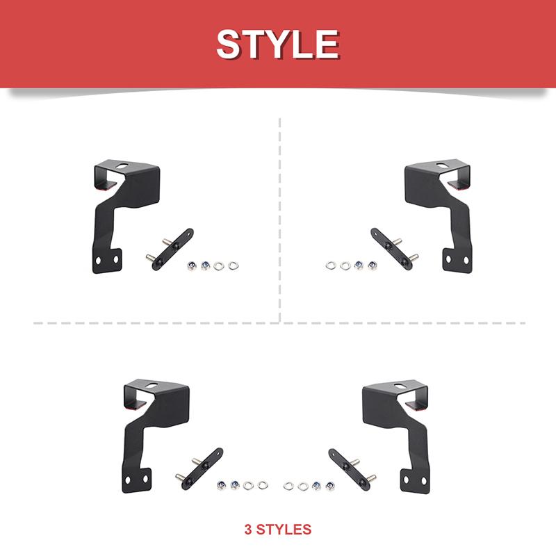 A-pillar Lamp Bracket Holder Rack Light Mount Support Stand For Suzuki Jimny 2019 Up Exterior Accessories