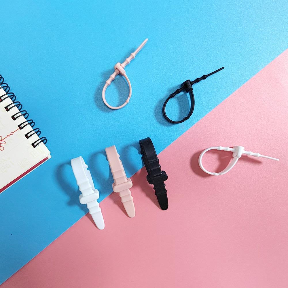 20pcs Cable Management Silicone Cable Ties Multipurpose Cord Organizer Straps  Cable