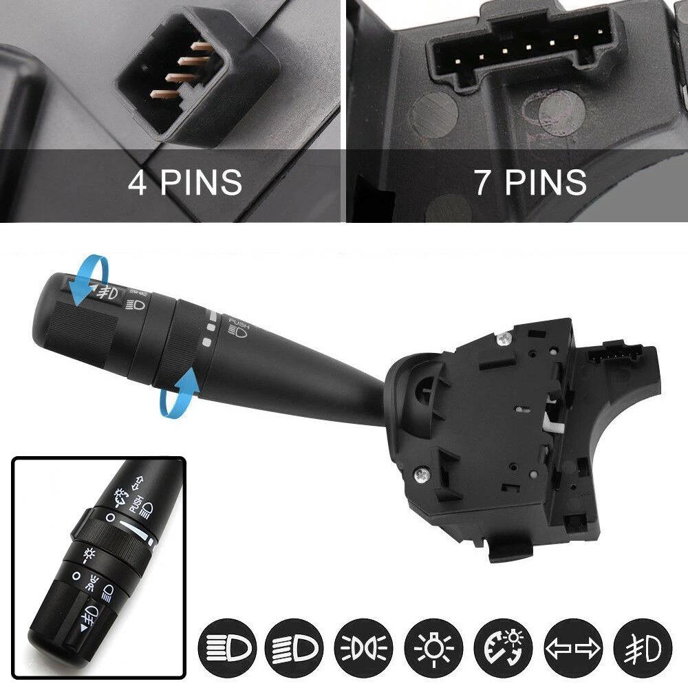 Переключатель поворотов и противотуманных фар с диммированием для Jeep Wrangler 2007-2017