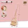 Kids' Mini Broom and Dustpan Set: Baby-Friendly Toy for Sweeping and Mopping