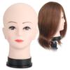 Soft Mannequin Head Massage Makeup Practice Head Model Cosmetology Training Wig Hat Display