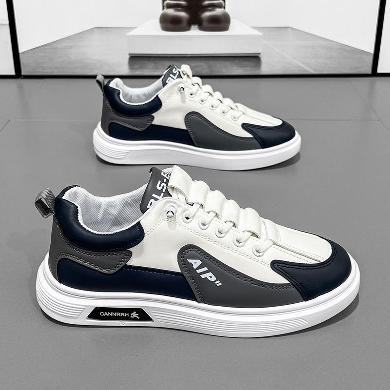 Обувь Мужская Летняя Новинка Мужская Мягкая Подошва Дышащая Подростковая Универсальная Студенческая Тренд Повседневная Обувь для Скейтборда Мужская