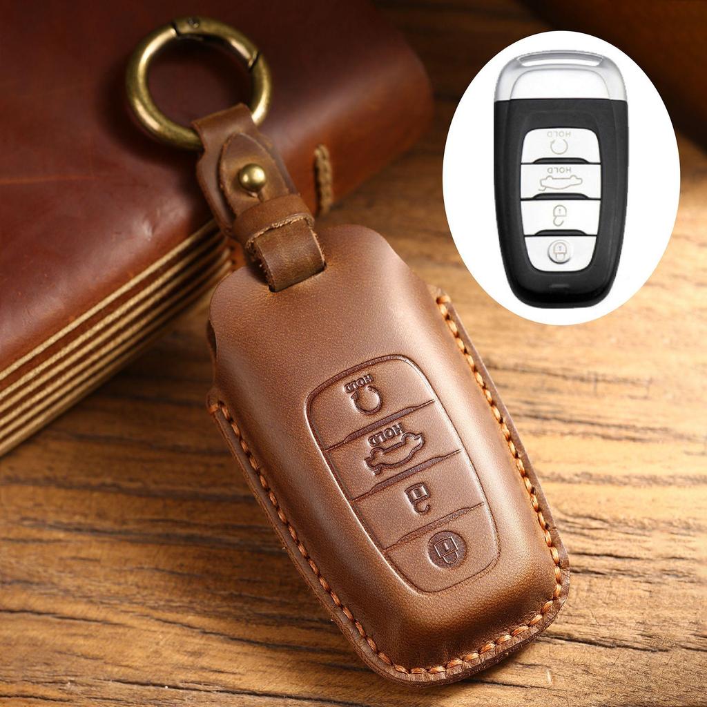 FAW Hongqi H7 Premium Key Case: Stylish Unisex Car Accessory with High-End Buckle