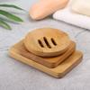 Home Toilet Wash Shower Soap Tray Container Soap Dish Box Bamboo Box