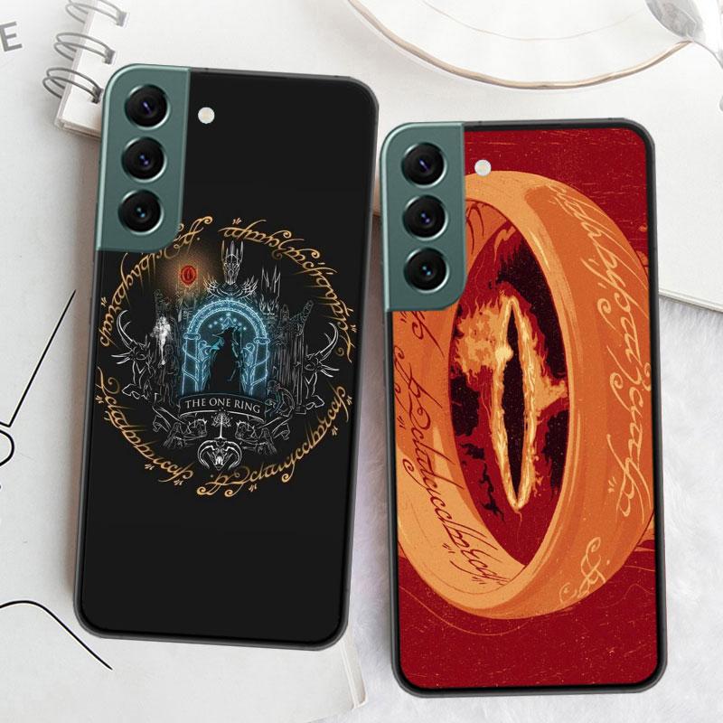 The L-Lord of the R-Rings Phone Case For Samsung S25 Edge S24 FE Galaxy S22 Ultra S21 Plus S20 S23 S10 Plus Cover Silicone Soft