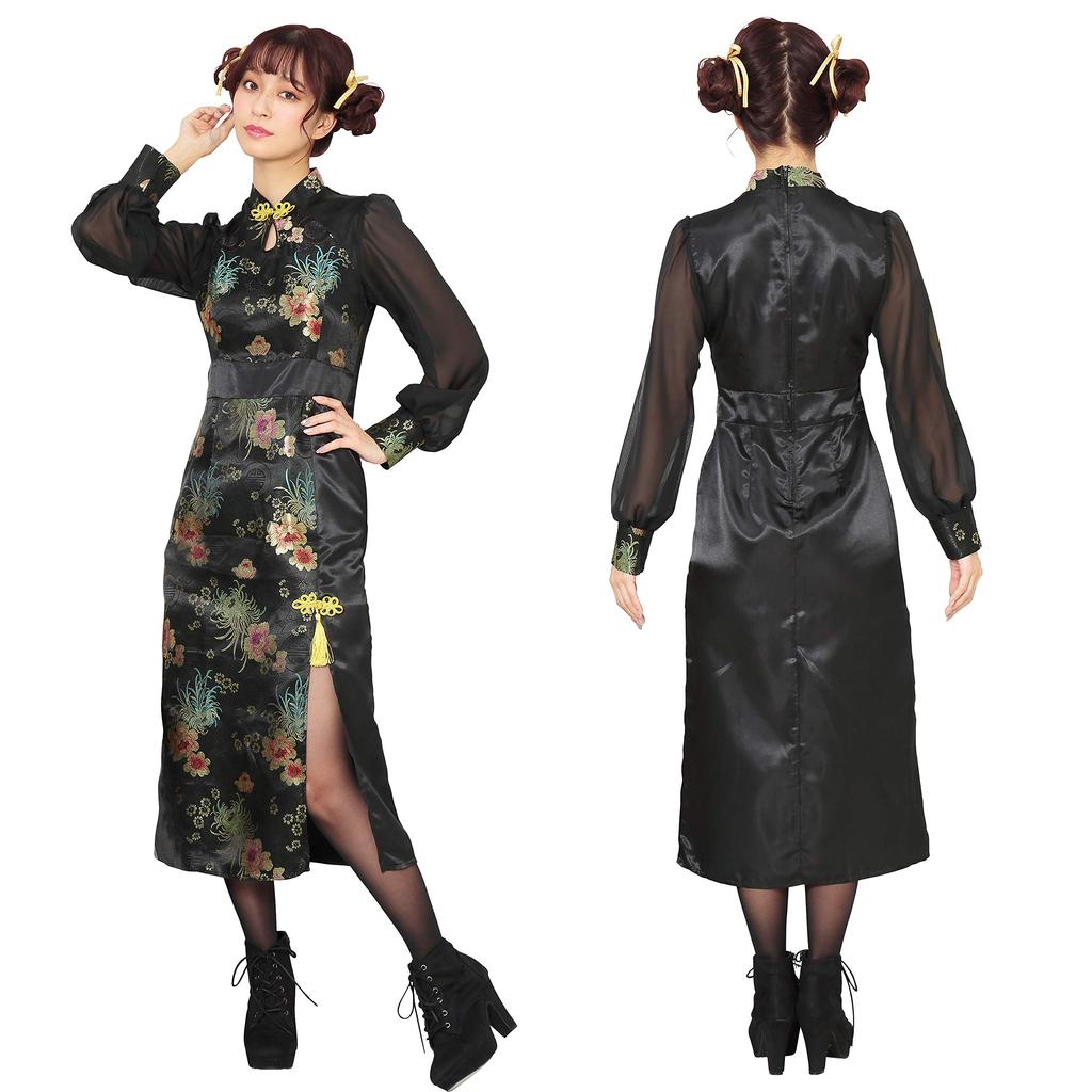 Clearstone Noble Long Косплей Хэллоуин Noble Long Китай Черный Женский