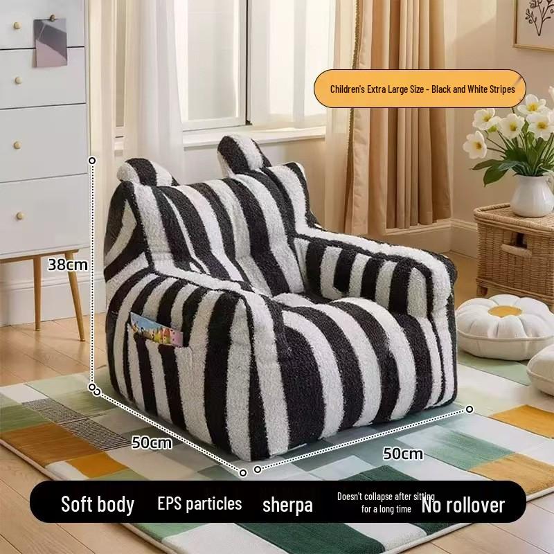 Cartoon Bear Children's Sofa Chair - Cute Reading Seat for Baby or Girl