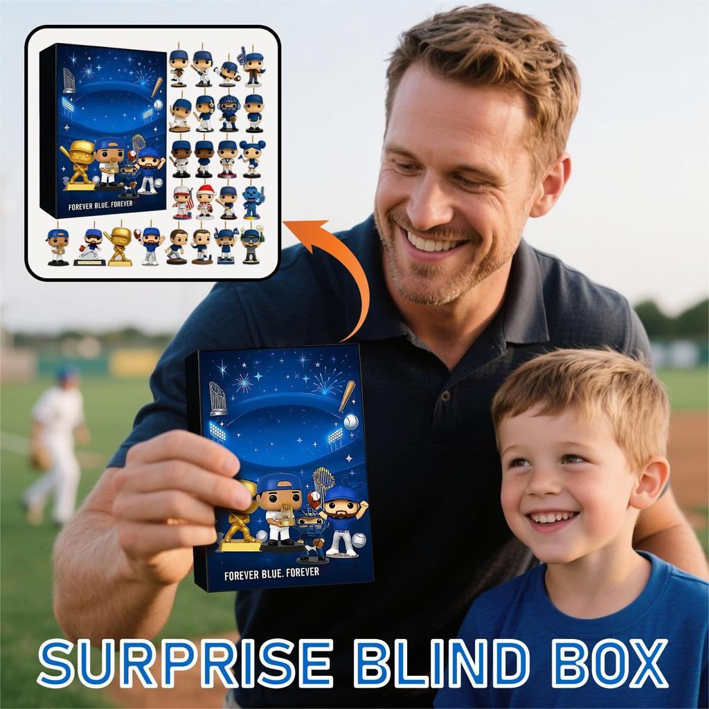 Advent Calendar, Advent Calendar, Boys Advent Sports Calendar, 24 Day Acrylic Countdown Calendar, Advent Calendar