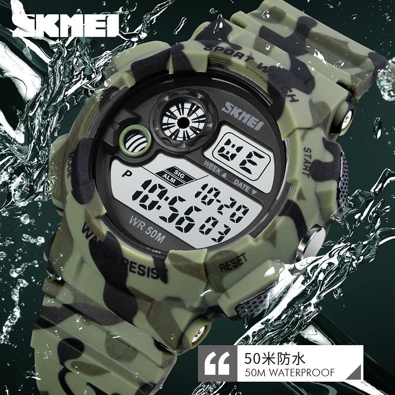 Moment Beauty Luminous Multifunction Student Sports Electronic Watch, Горячая Распродажа Мужские Спортивные Водонепроницаемые Часы Для Уличного Спорта