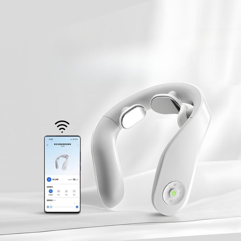 Массажер для шейного отдела Импульсная физиотерапия Бытовой многофункциональный горячий компресс Интеллектуальный массажер для шеи Подвесная шея Защита для шеи Массажер для шеи