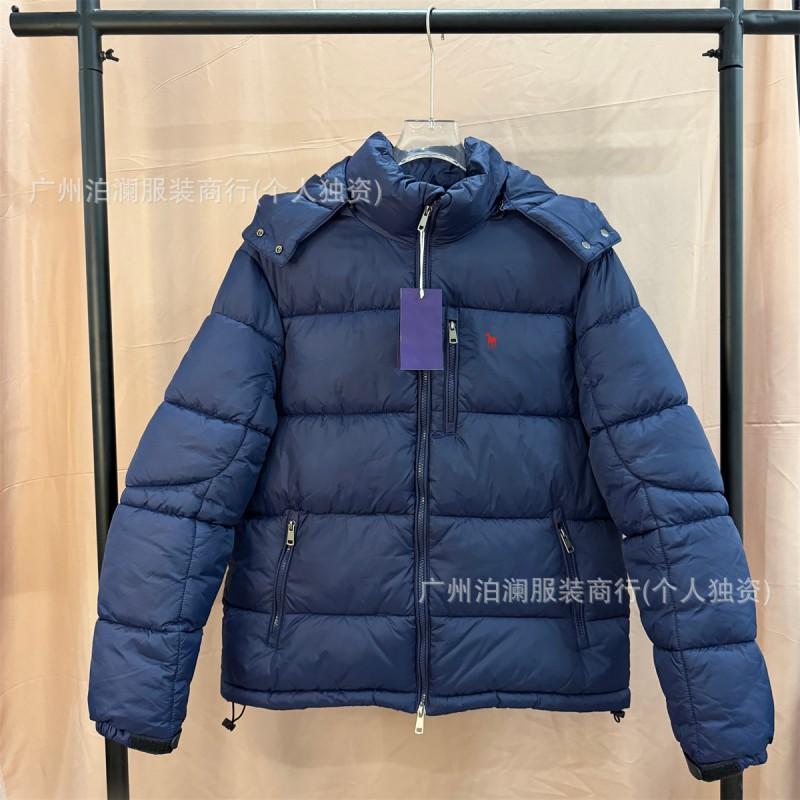 Mens Winter Thick Cotton Hooded Jacket Removable Hat Casual Warm Coat Teens