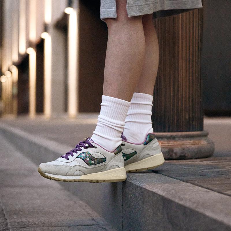 SAUCONY Кроссовки унисекс Shadow 6000 Phoenix Кремовые разноцветные S70808-2