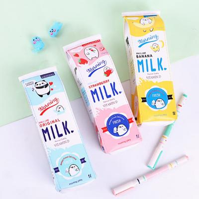 1 шт. Kawaii пенал молочный квадратный подарок Estuches школьный пенал